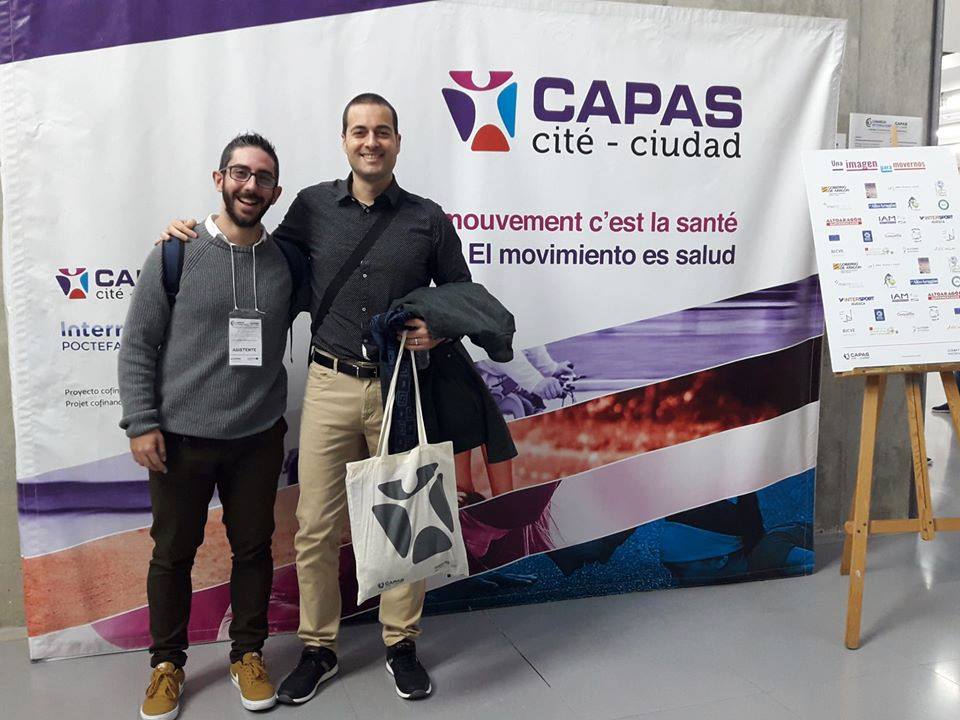 Alejandro Jiménez y Vicente Beltrán participaron en el "Congreso Internacional CAPAS-Ciudad. Liderazgo en la promoción de la actividad física"